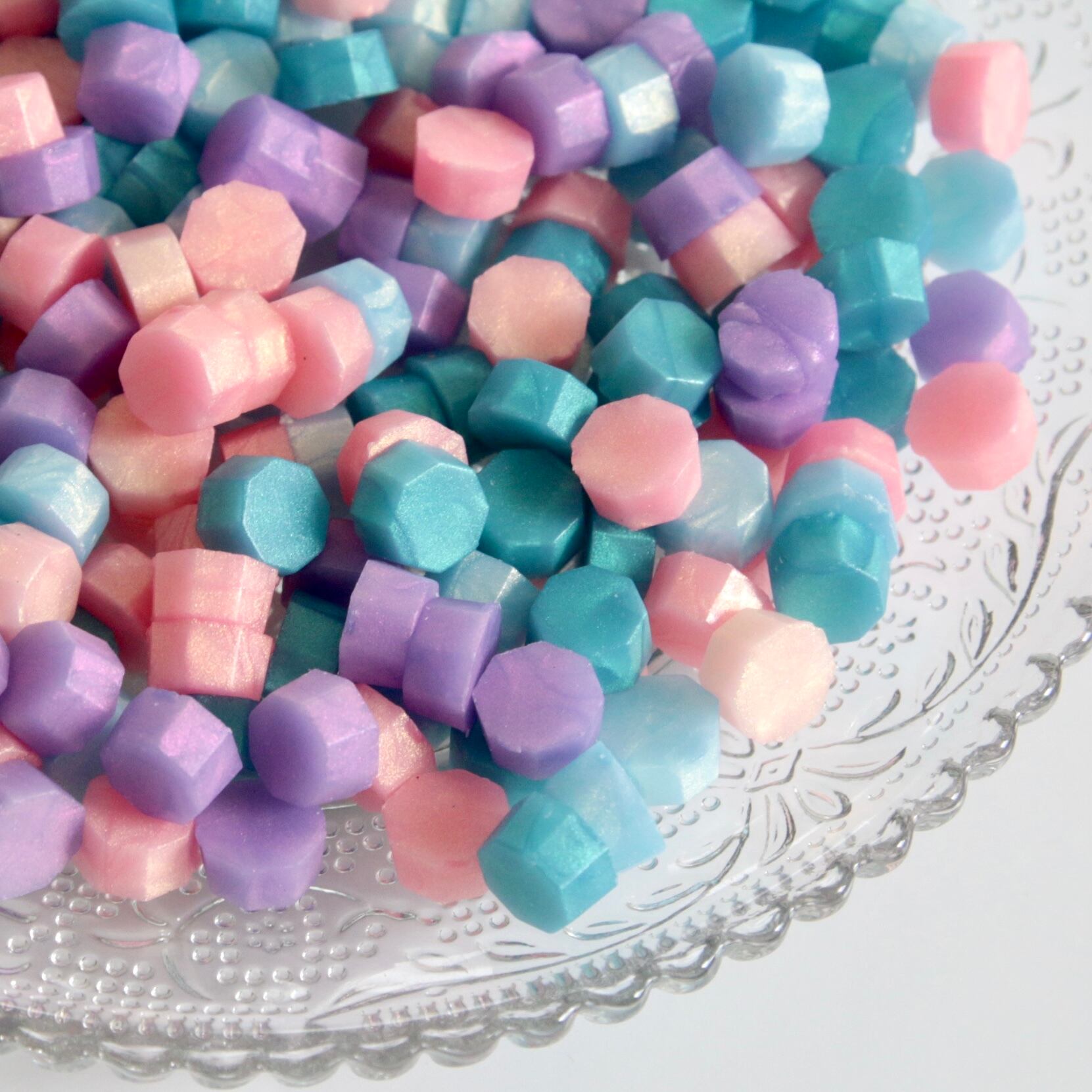 シーリングワックス ネオンMIX 50粒