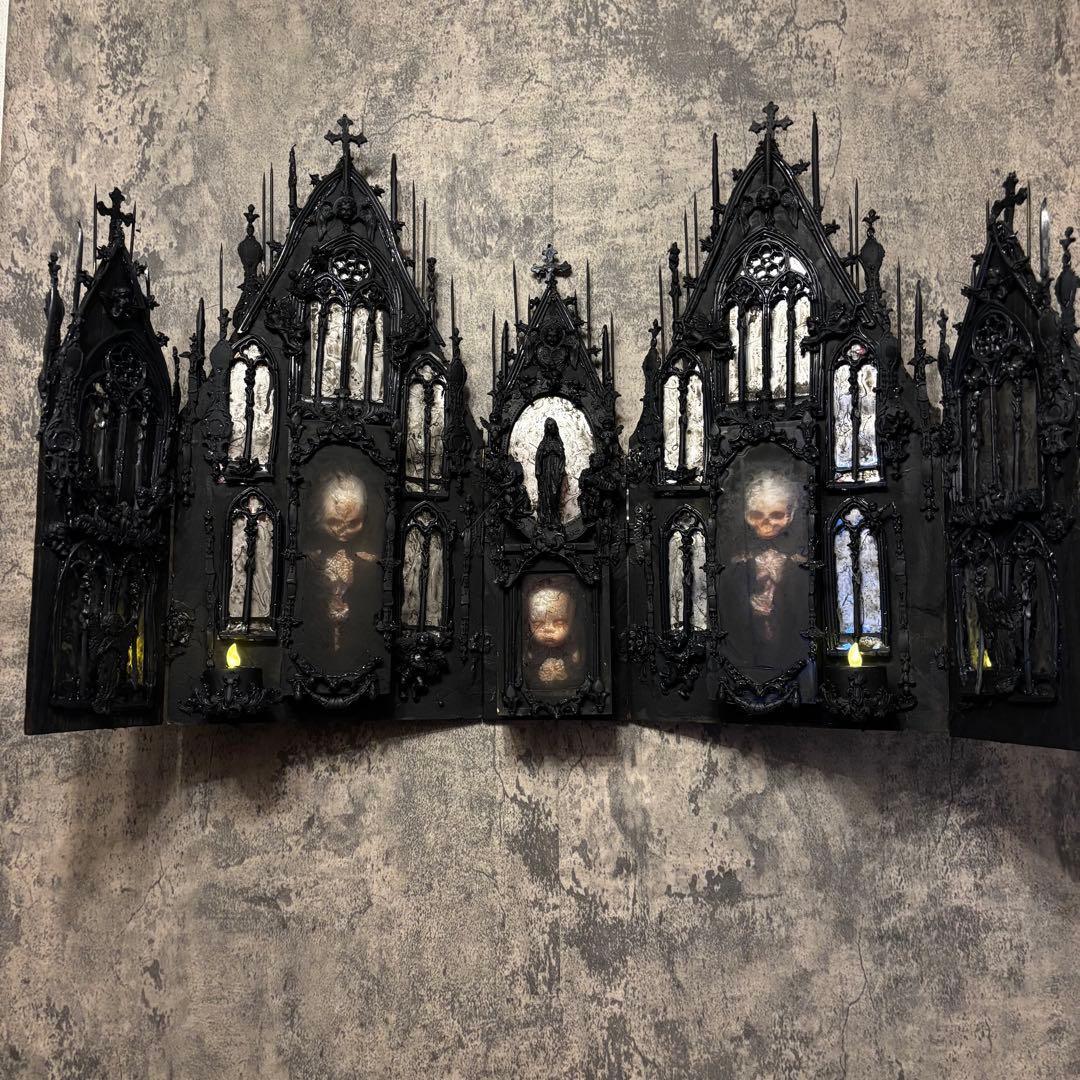 1点限定品】Sacred Relic - 磔刑の骨十字架オブジェ | VIRTU MORE
