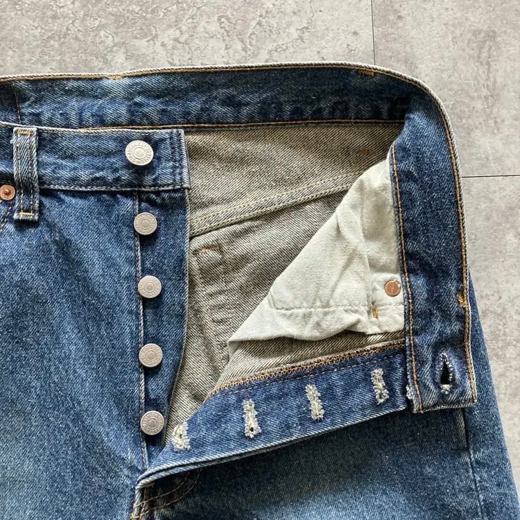 W30 L34】90's US.Levis 501 リーバイス サンアンジェロ工場(552