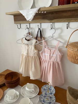 予約 :  Garden Bloom Dress〔marron〕