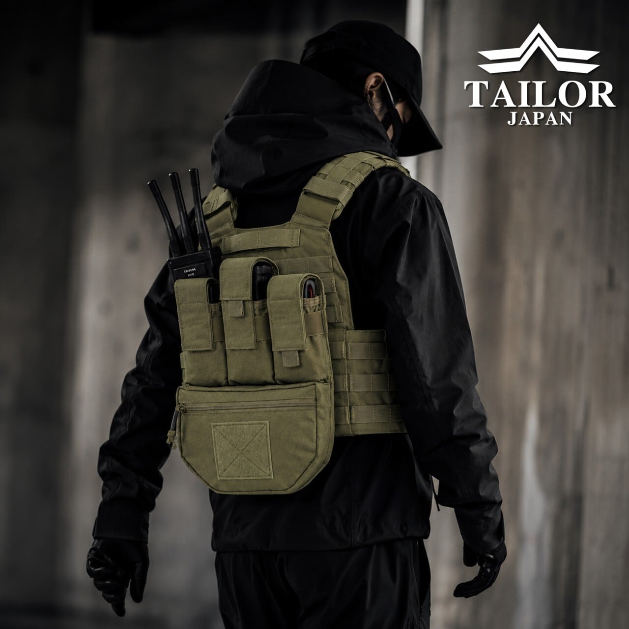 公式】TAILOR JAPAN 公式限定！ バッグパネルセット ラピッドエッジ