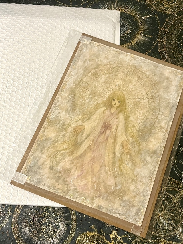 縁結びした神様の姿絵をお描きします