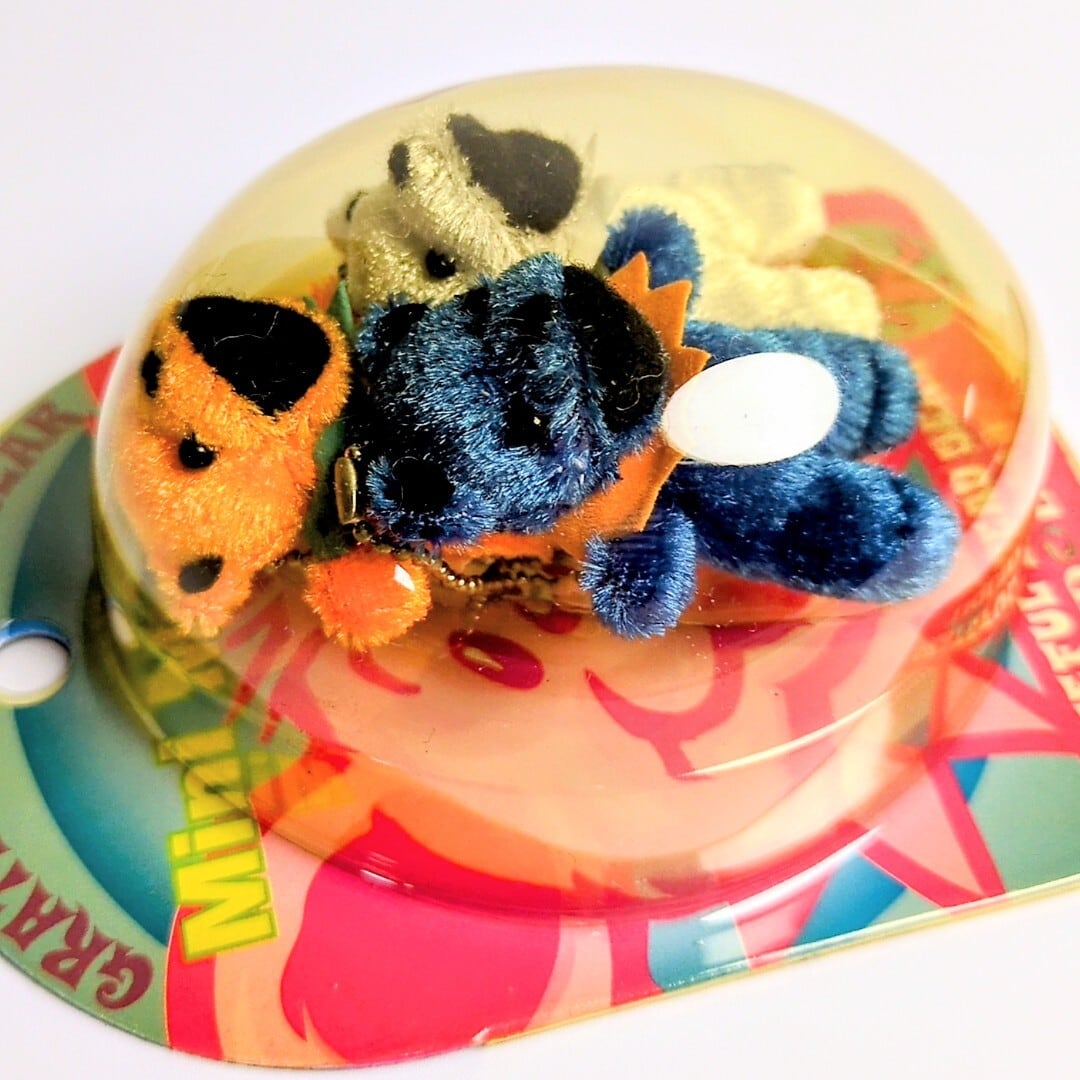 【Grateful Dead （グレイトフルデッド）】 BEAR  MINI MASCOT Keychain / グレイトフルデッド ベアー ミニマスコットキーチェーン〚アメリカン雑貨 アメトイ〛