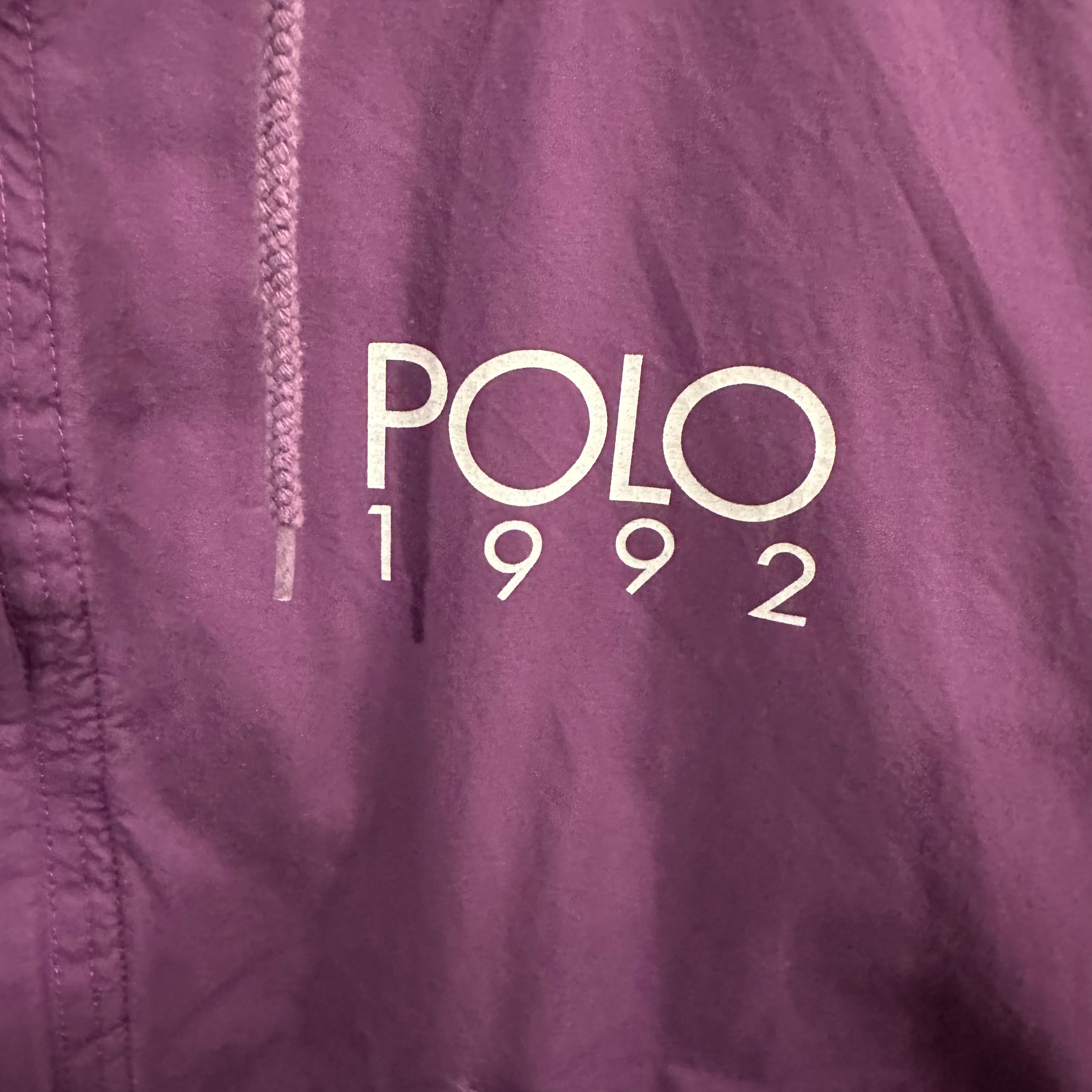 90s Polo By Ralph Lauren 1992 Summer Hoodie Jacket | VOSTOK