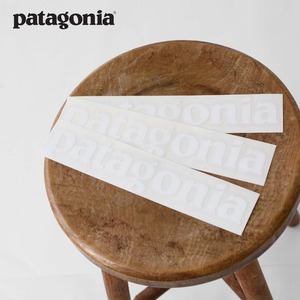 Patagonia [パタゴニア] DIE-CUT PATAGONIA LOGO STICKER [91928] ダイカット パタゴニア ロゴ ステッカー・カッティングステッカー・キャンプ・アウトドア ・車・MEN'S/LADY'S [2022SS]