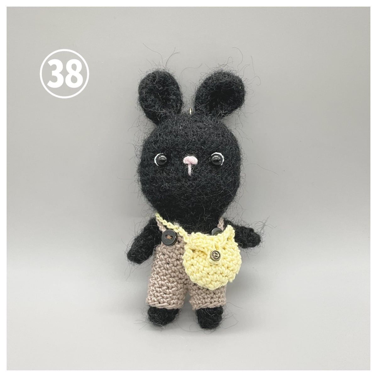新作入荷♪】森音オリジナル あみぐるみ お散歩うさちゃん. | うさぎ