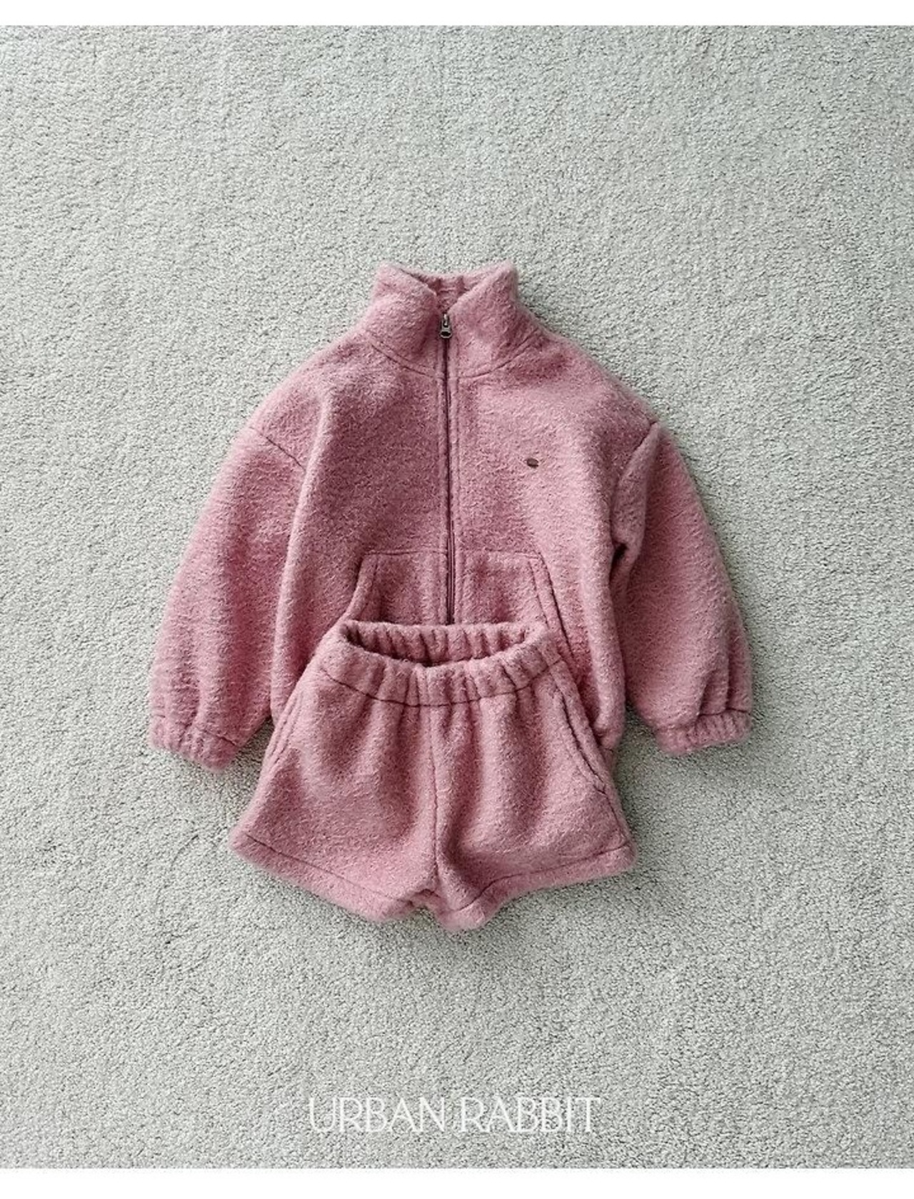 アーバンラビット / URBAN RABBIT / カーリーウールジャンパー / 韓国子供服 / キッズ / 26winter〖取寄〗*XS~XL*