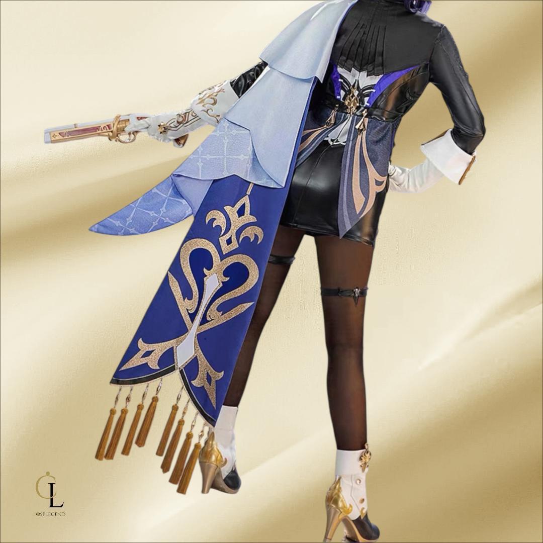 クロリンデ コスプレ Lサイズ 三分妄想 原神 コスプレ クロリンデ 衣装 ※ウィッグ 靴 追加可 : ISRA