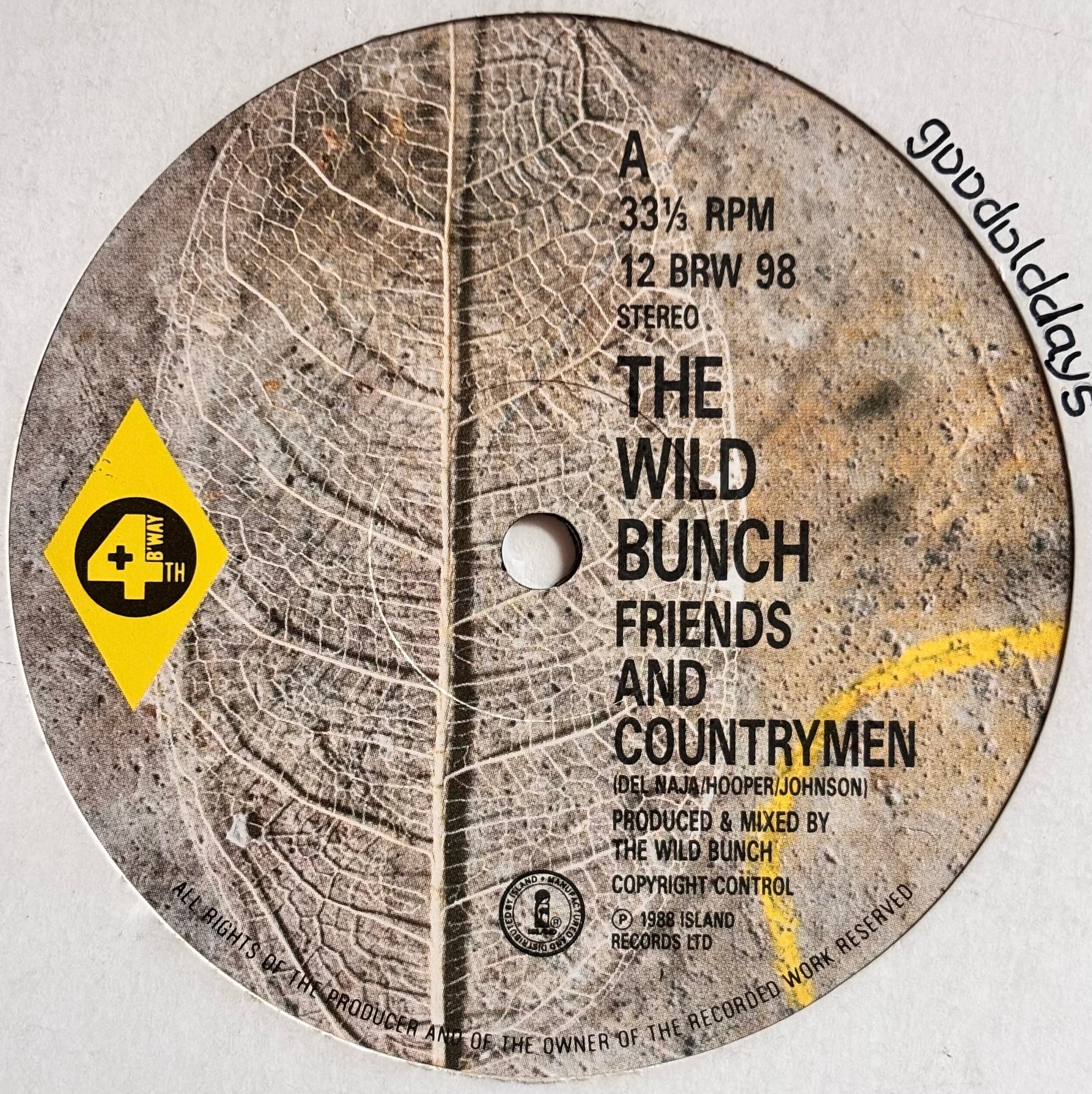 The Wild Bunch - Friends And Countrymen | goodolddays