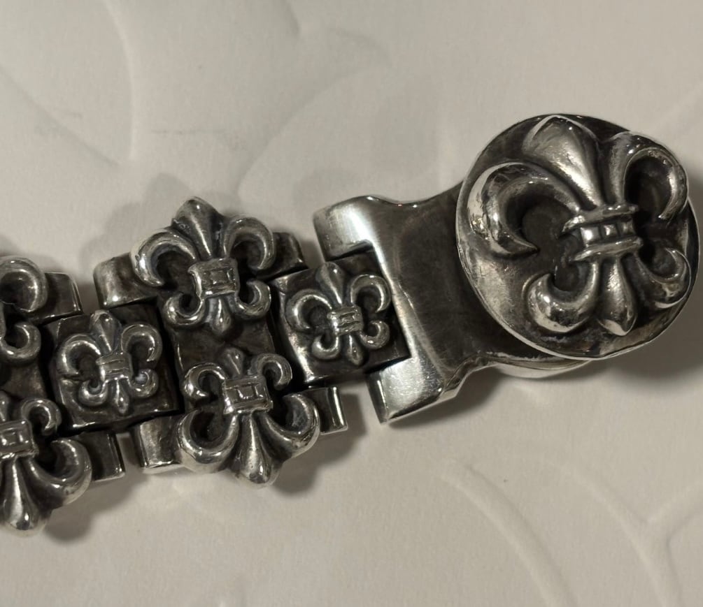 幻の逸品】 CHROME HEARTS クロムハーツ Hリンク BSフレア クリップ
