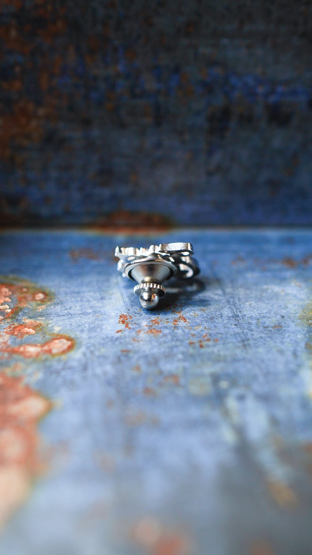 ティファニー　ピンバッジ　18K 925　Diplomats Club VINTAGE】TIFFANY&Co. ティファニー Trust Christ ピンバッチ