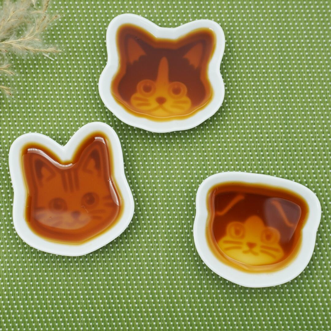浮き出る推し猫豆皿【コンプリートパック 全6種入】 | mino365