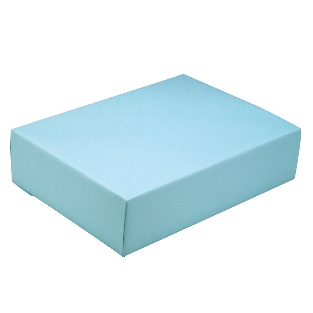 無地50枚（スカイブルー）半才判 ラッピング用品 包装紙 49-1207