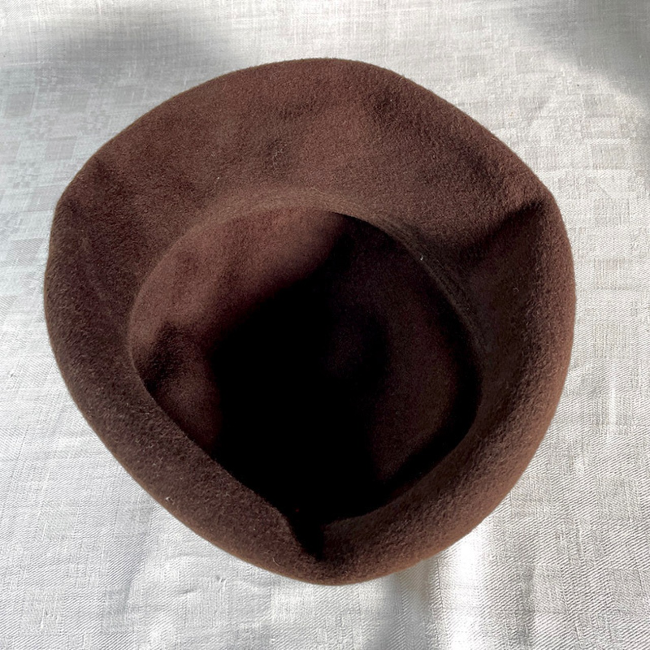 帽子　フェルト帽　ベレー　フランス　M-L　 12acds1