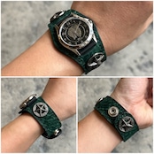 【直営店限定商品】ウォッチブレス スリーコンチョ ヒポポタマス