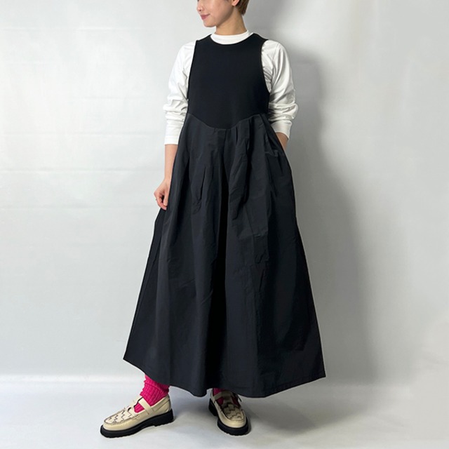 HeRIN.CYE へリンドットサイ Box pleats dress 530HST83-0330 2024春夏新作 [送料無料]