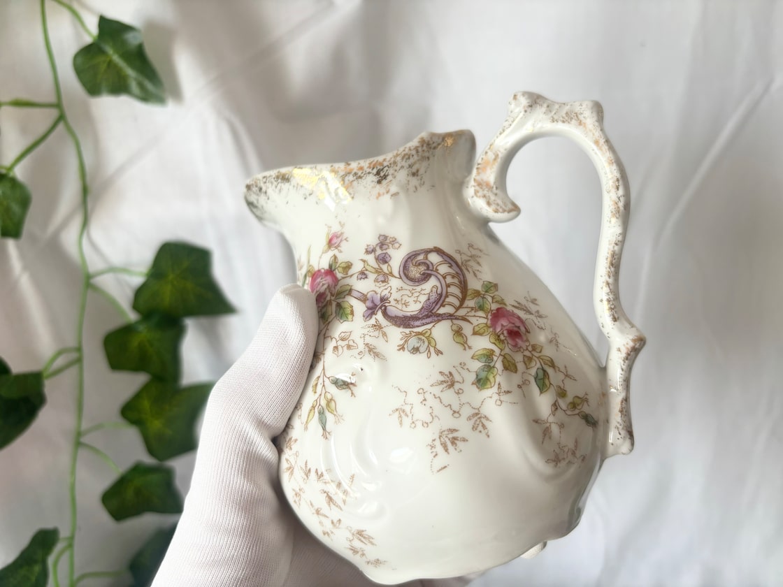 Limoges ミルクジャグ フランス アンティーク ぴったり