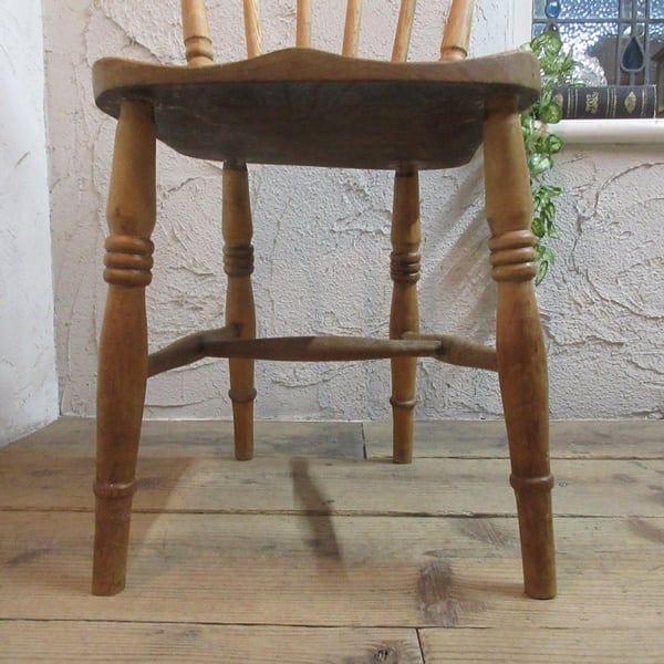 イギリス アンティーク 家具 キッチンチェア スティックバック 椅子 