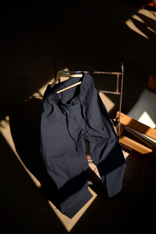 blackbird / toile shirt black