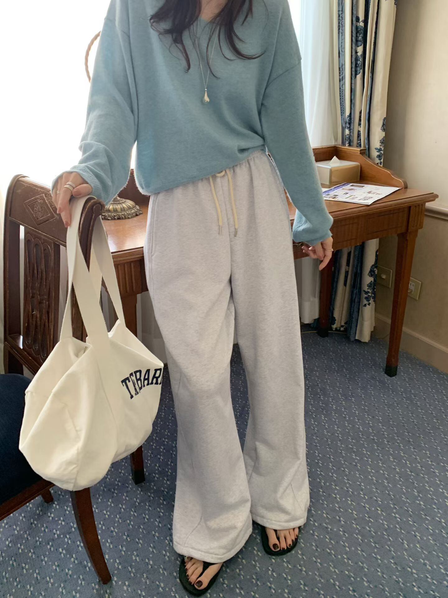 (予約)mellounge / Vero Drawstring Pants / 2color