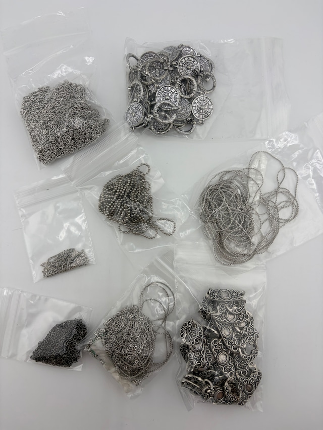 B4-518【リユース】 チェーン 詰め合わせセット 253.3g
