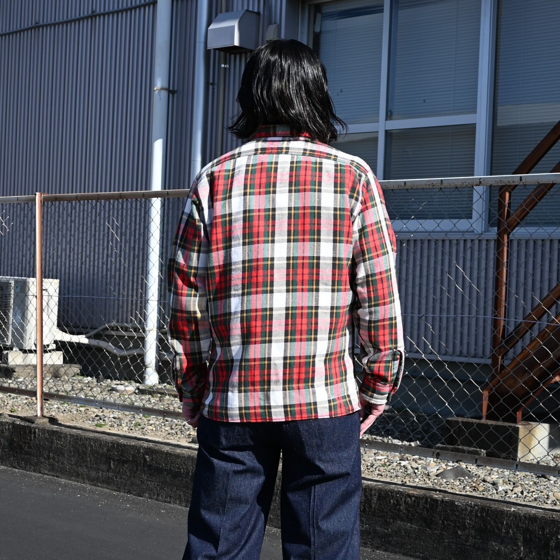 70's BIGMAC vintage M Ctton Flannel Check Shirt | GANKO
