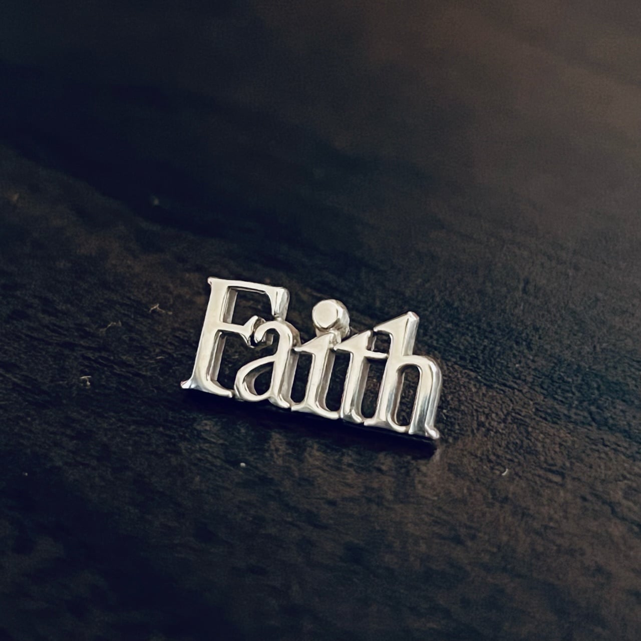 ティファニー TIFFANY Faith ピンバッジ ラペルピン シルバー925 VINTAGE TIFFANY & CO. Faith Pin Badge Sterling Silver