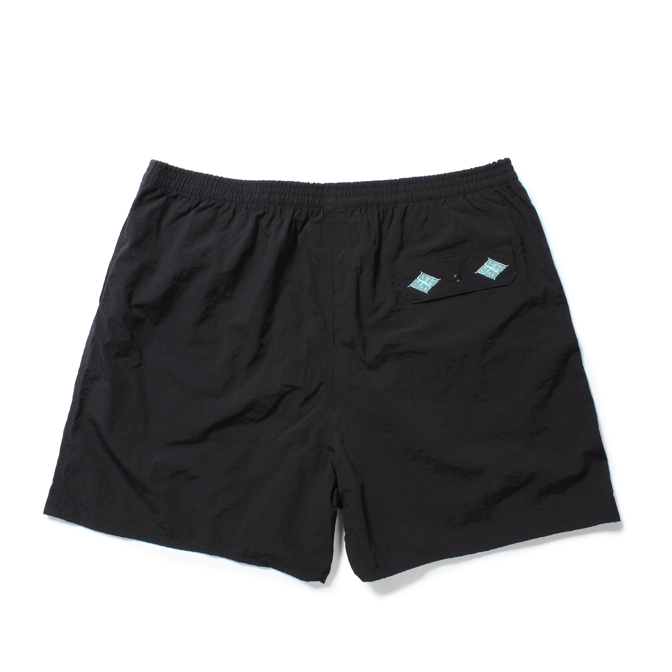 Mサイズ舐達麻BUDSPOOL AGH 麻家紋 NYLON SHORTS