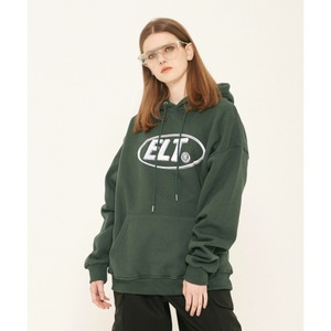 [Ellioti] Metallic Logo Hoodie (Deep Green) 正規品 韓国ブランド 韓国代行 韓国ファッション 韓国通販 パーカー