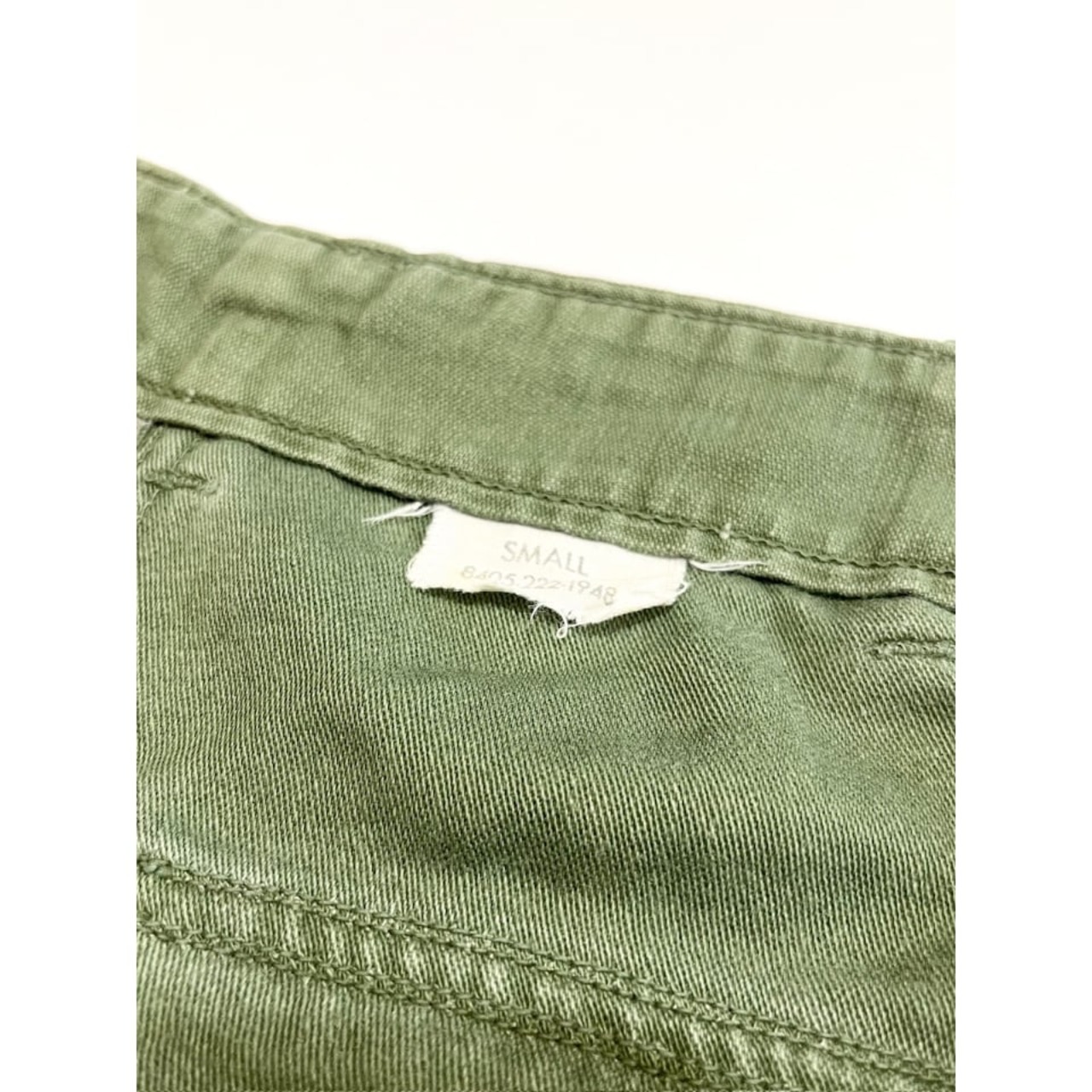 60s US ARMY "EARLY MODEL" OG-107 COTTON SATEEN BAKER PANTS Size W29L28