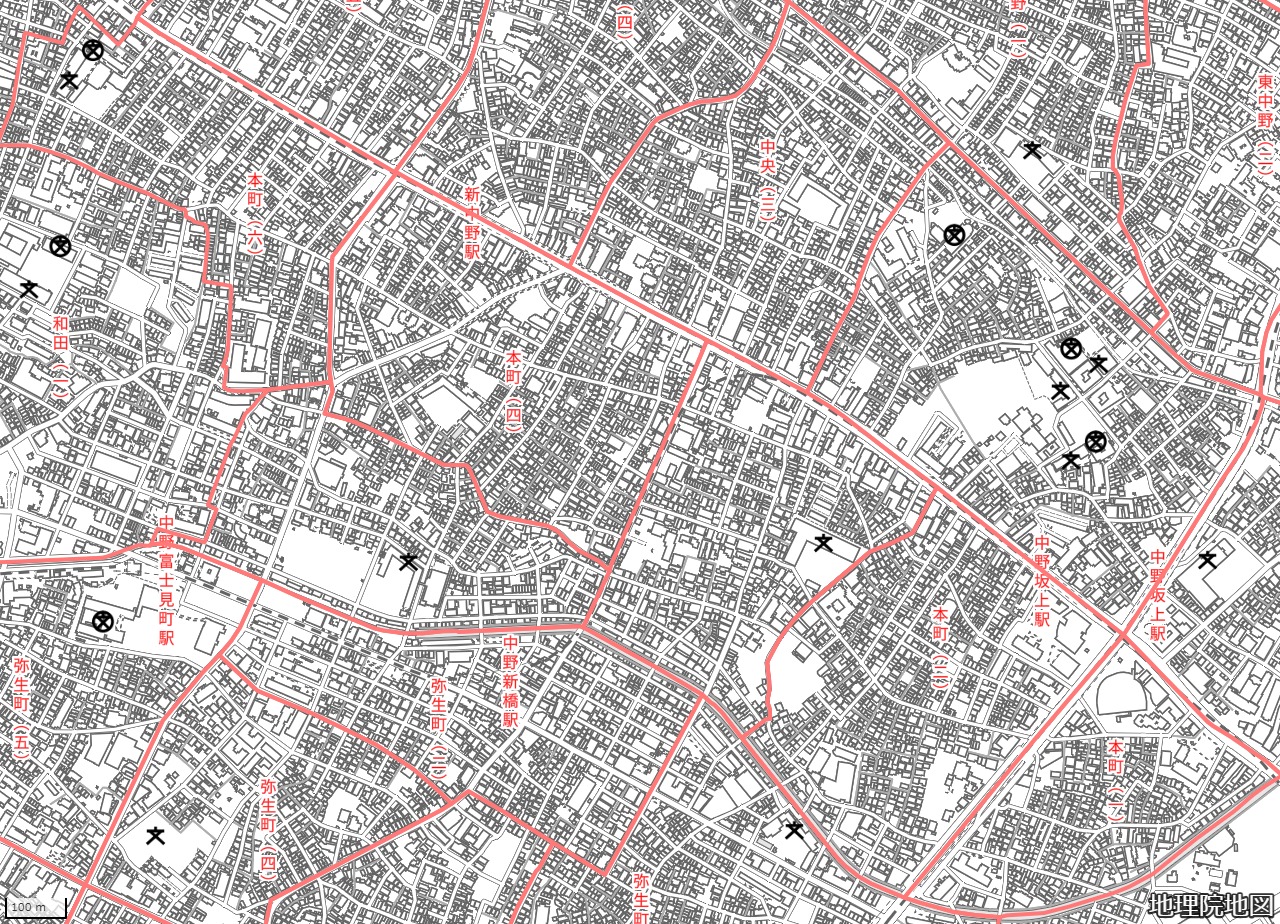 中野区本町　〒1640012｜ポスティングバッグ - Remap -