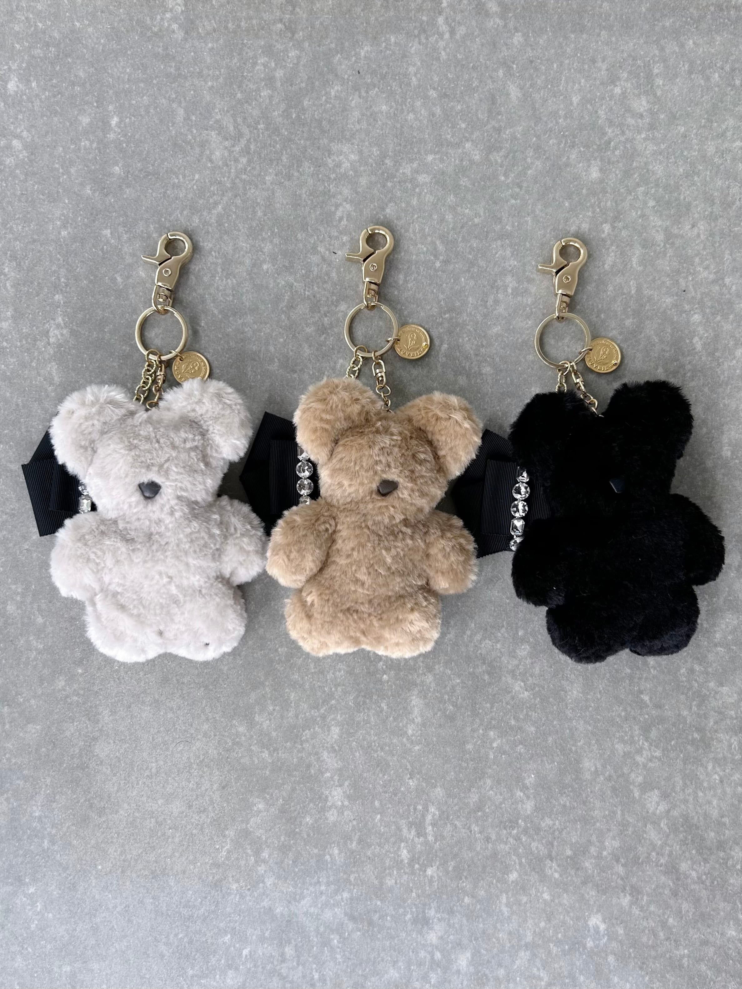 MUVEIL ドッグチャーム　グレー　新品未使用 MUVEIL ドッグチャーム グレー 新品未使用