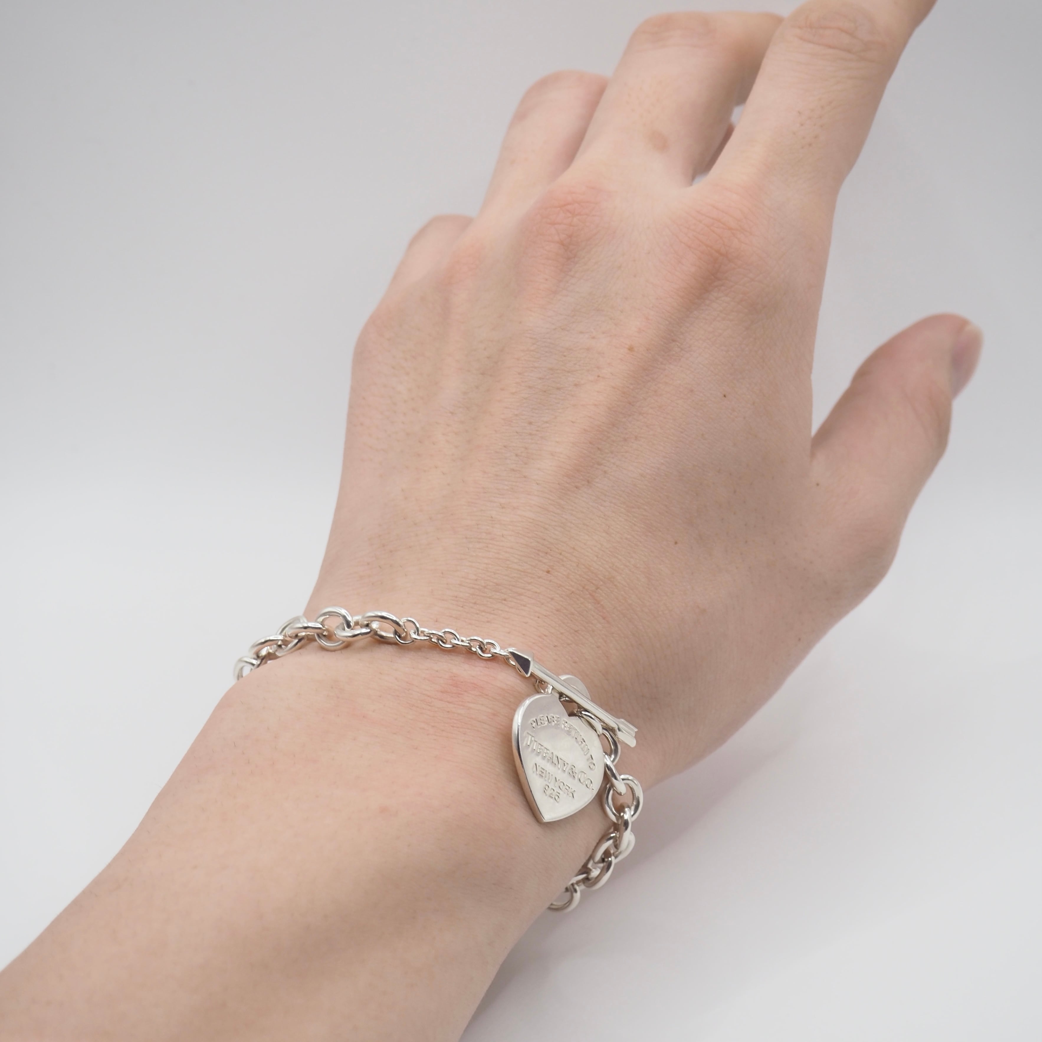 Tiffany&Co. ハートアローブレスレット シルバー925 ティファニー 付属