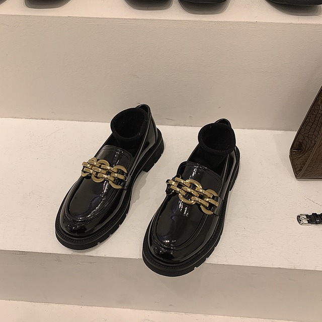 スタイルレザーウィンターセット ソリッド カラー 靴 シューズ 冬物 ラウンドトー ソリッドカラー フェイクシューズ47150605272