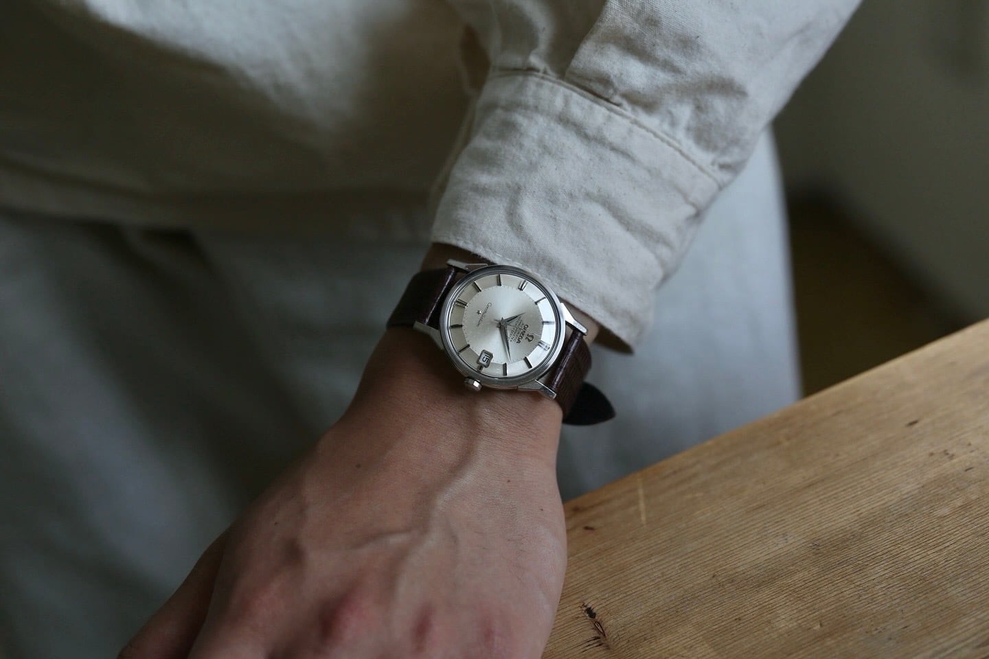 OMEGA】 1966年製 オメガ コンステレーション 12角 デイト オニキス