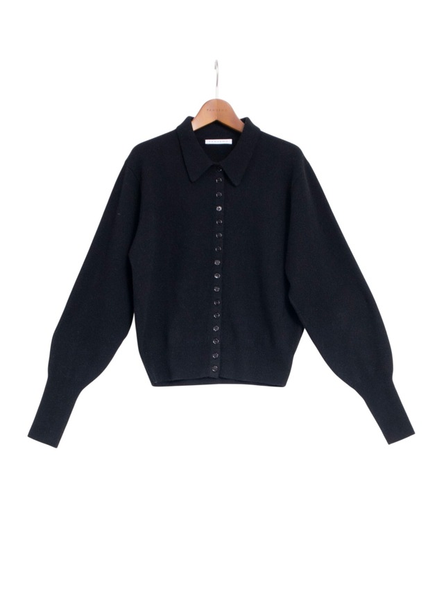 PANO-KN-003 ∫ VIVO BUTONNED CARDIGAN_BLACK