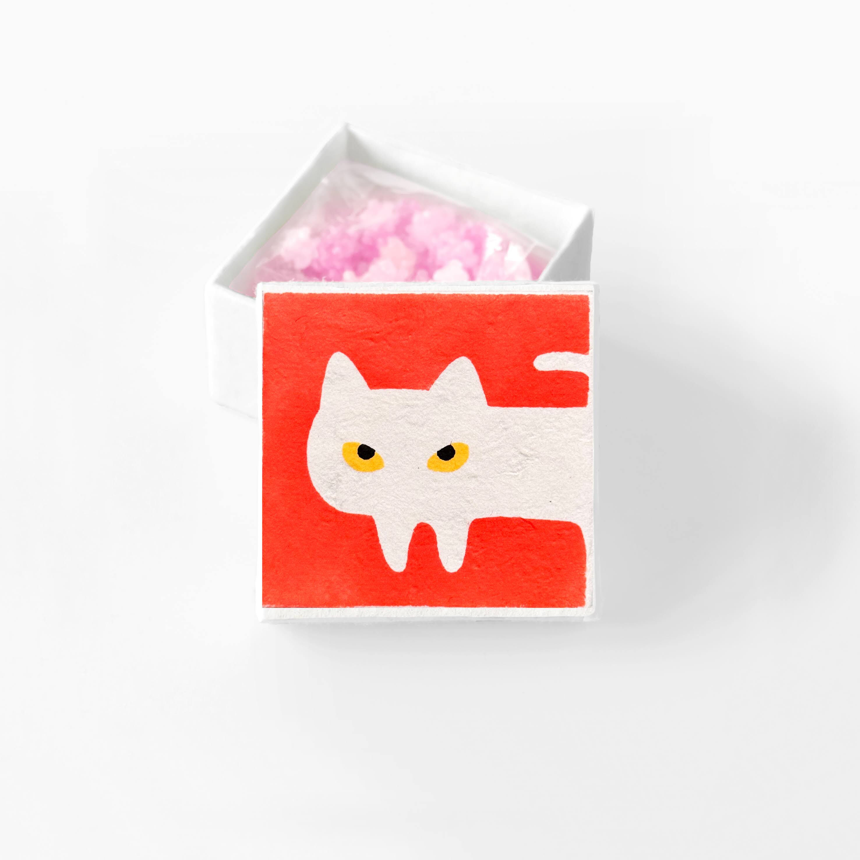 金平糖 白ねこ | 羅工房 ｜京都 雑貨