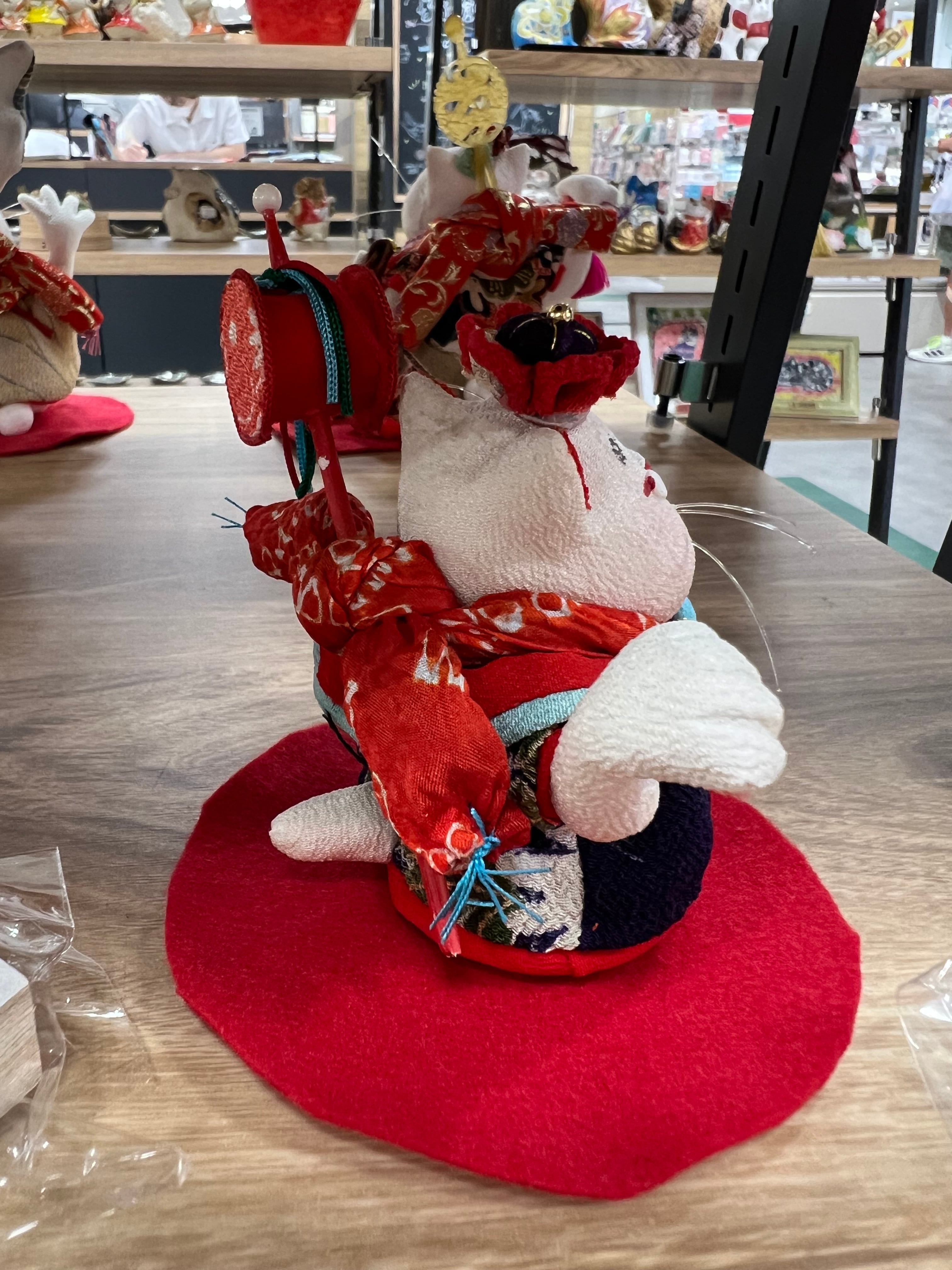 創作人形 太鼓を持つ童 作家物 古布 江戸縮緬 創作人形 太鼓を持つ童 作家物 古布 江戸縮緬