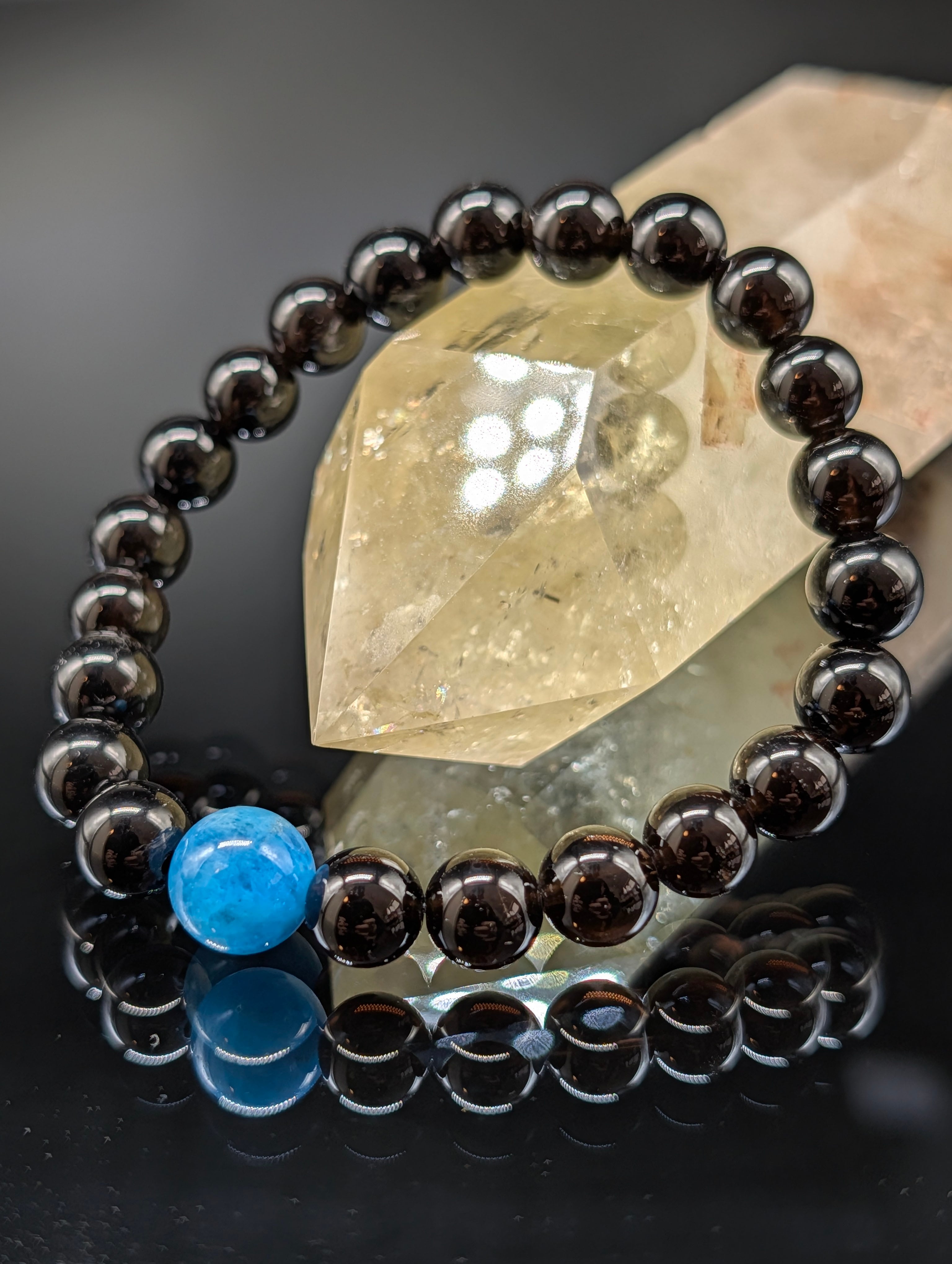 ohana smile⭐︎♡ＡＡＡＡＡ+ゴールドタイチンルチルブレスレット ohana smile⭐︎様専用♡AAAAA+ゴールドタイチンルチル