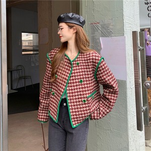売れ筋、チェック柄ジャケット　A01354