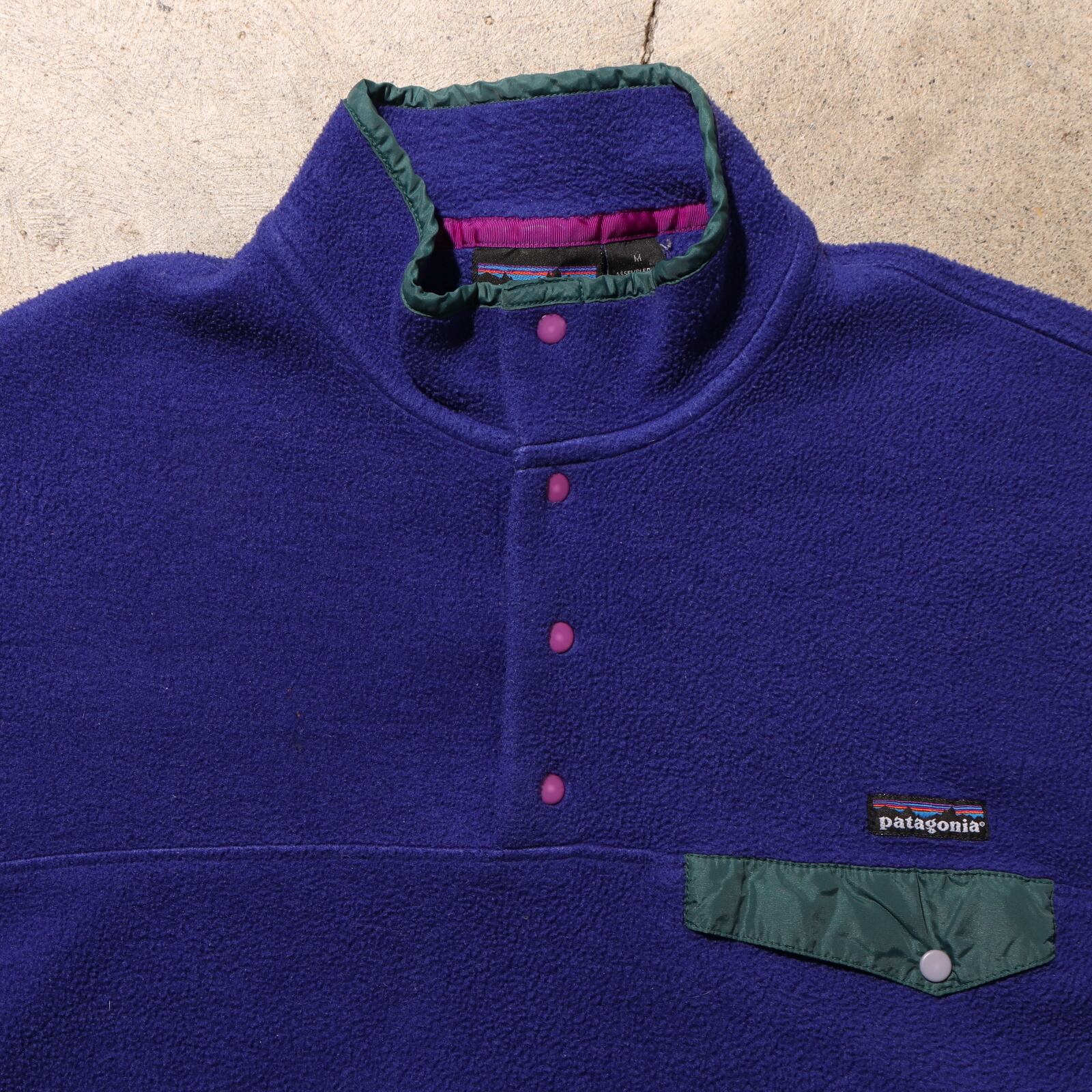 美品 M 雪無し 94年 紫 シンチラ スナップt Patagonia パタゴニア ...