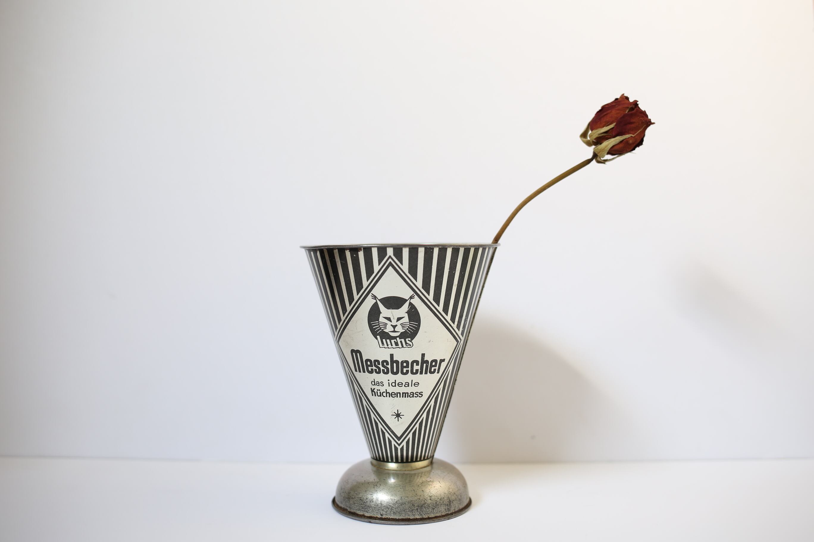 ドイツ ヴィンテージ Luchs ドイツ製 メジャーカップ 計量カップ (ブラック) N-01440