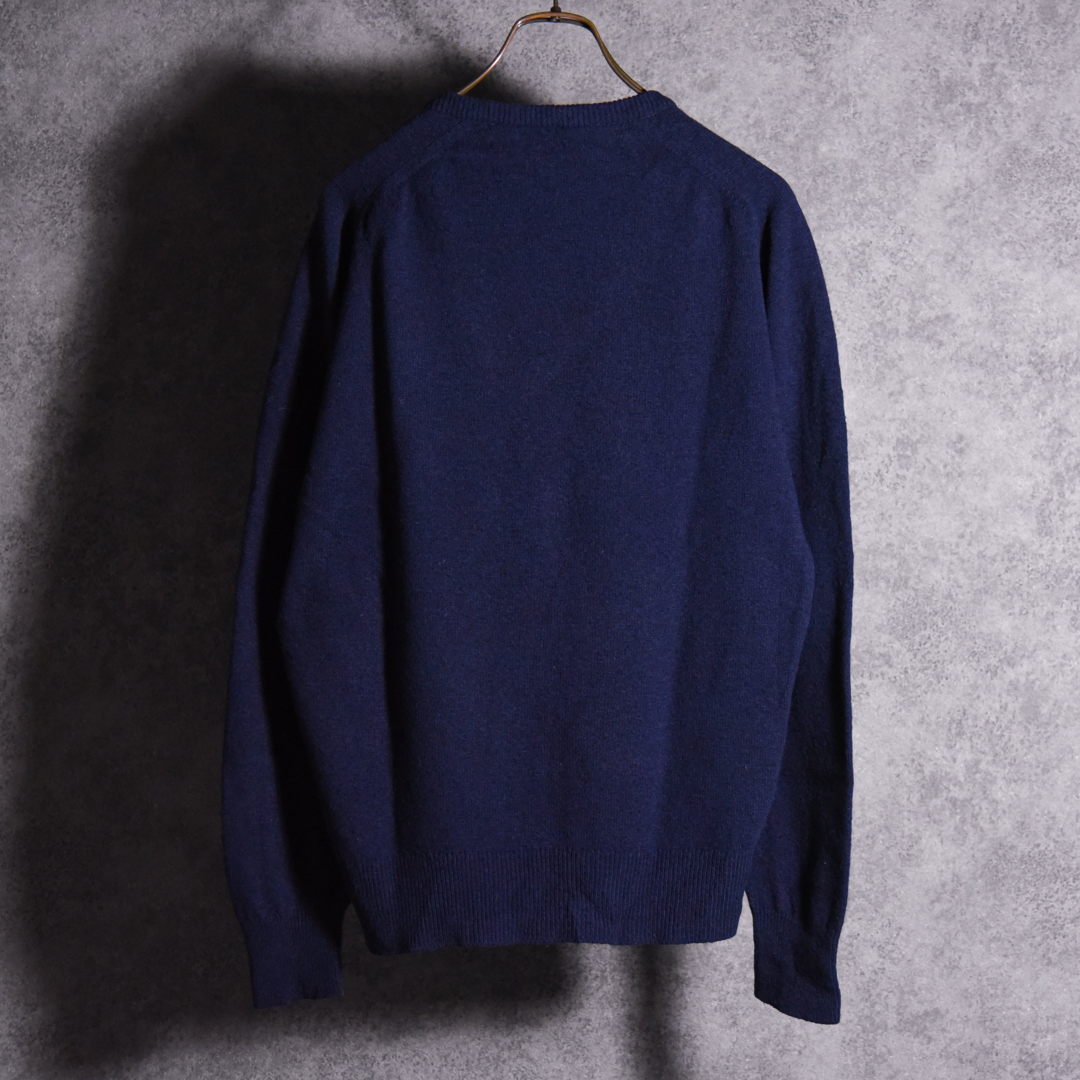 80-90s Peter Storm V Neck Sweater Knit Made in UK ピーターストーム