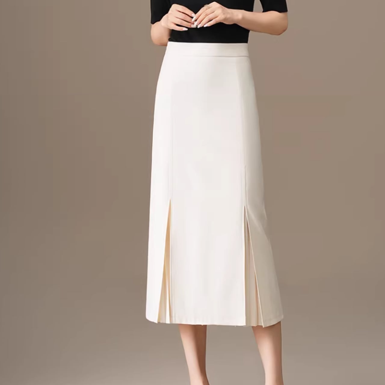 スリットプリーツスカート JC0227