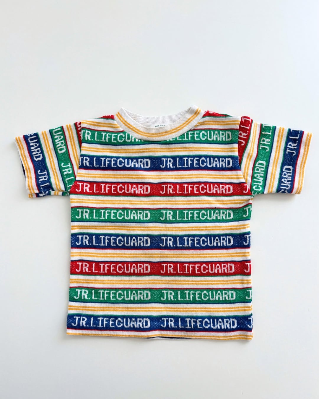 【12-18m・vintage】USA製 Healthtex LIFEGUARD tee