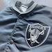 〈Womans〉 90s  Starter NFL〝LOS ANGELES  RAIDERS 〟 Reversible Nylon Stadium Jacket