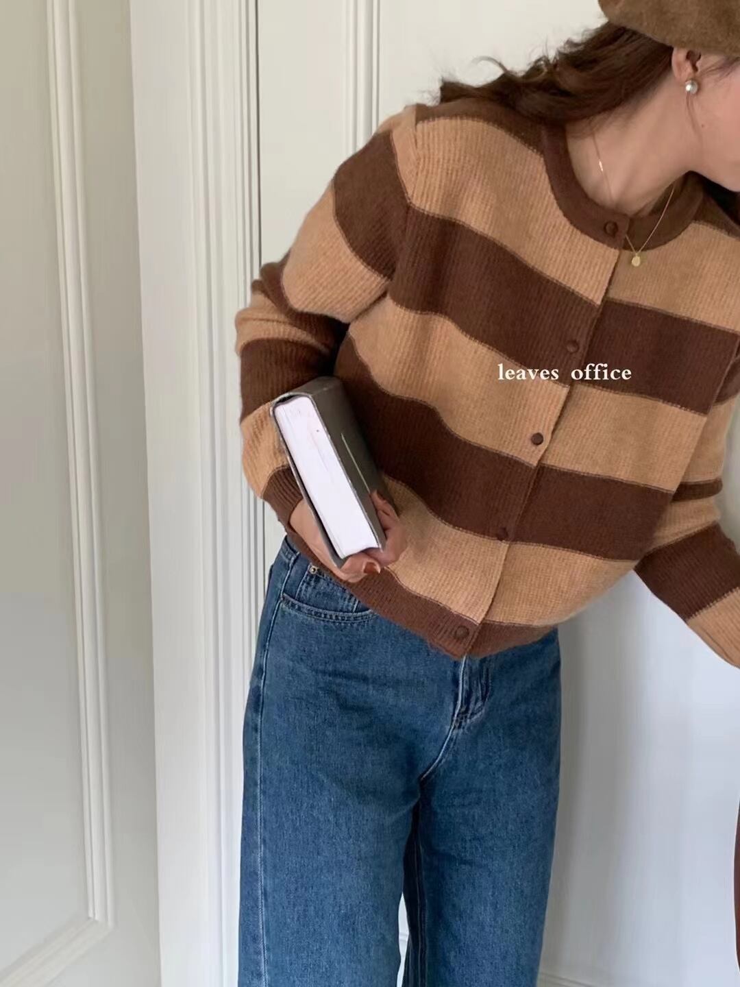 ボーダーニット AJ22085-207