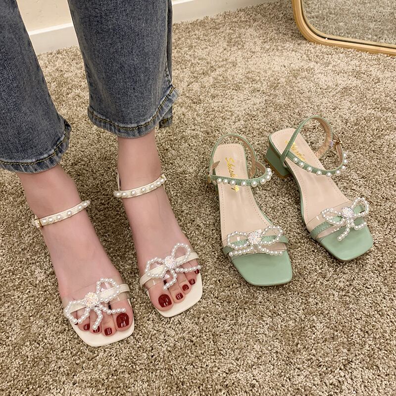 スカート サンダルレディースサマーレッドハイヒール 靴 シューズ 夏物 部族の婦人靴60515995025