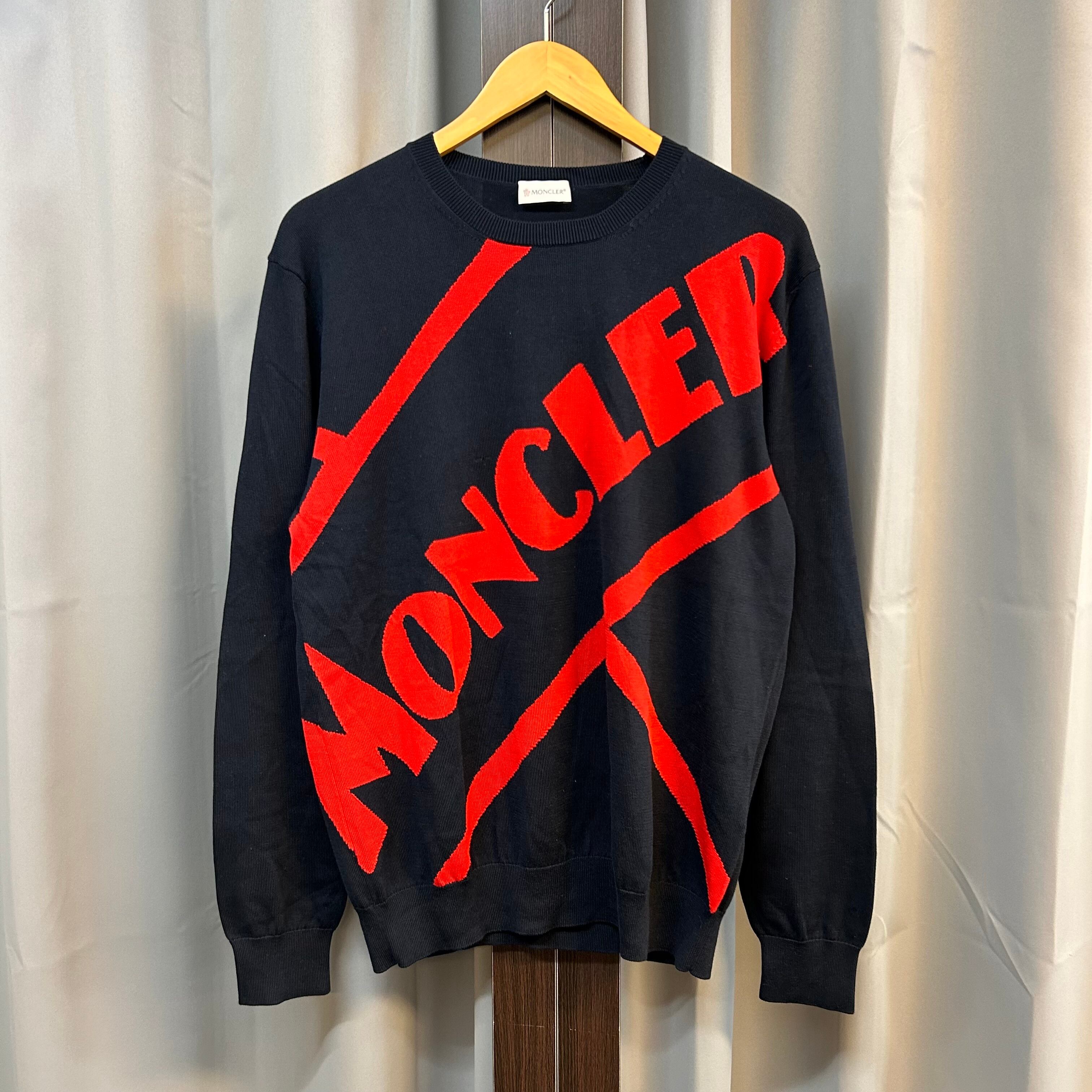MONCLER COTTON LOGO SWEATER《XL》 | safarionline