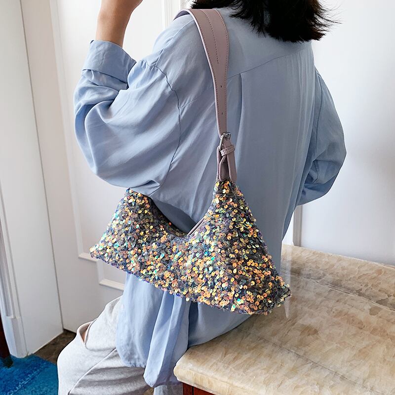 ネットレッドフェアリースモールバッグ2020人気の新しい新しいトレンディな野生の明るいショルダーバッグ夏のファッション脇の下のバッグ Tiancai_Wing_Bag8280800